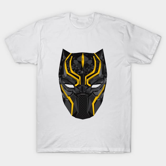 black panther mask T-Shirt by ElWish